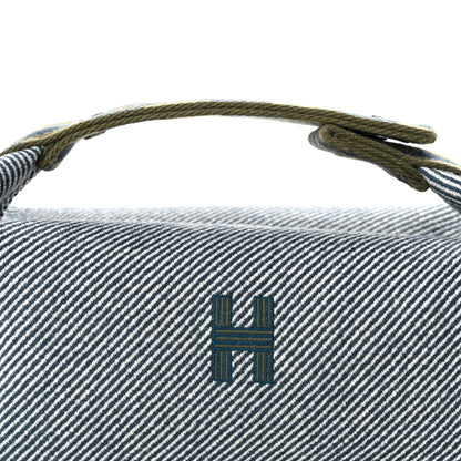 Hermes Wool Small Bride-A-Brac H Natte Pouch Bleu Abysse 7 of 9