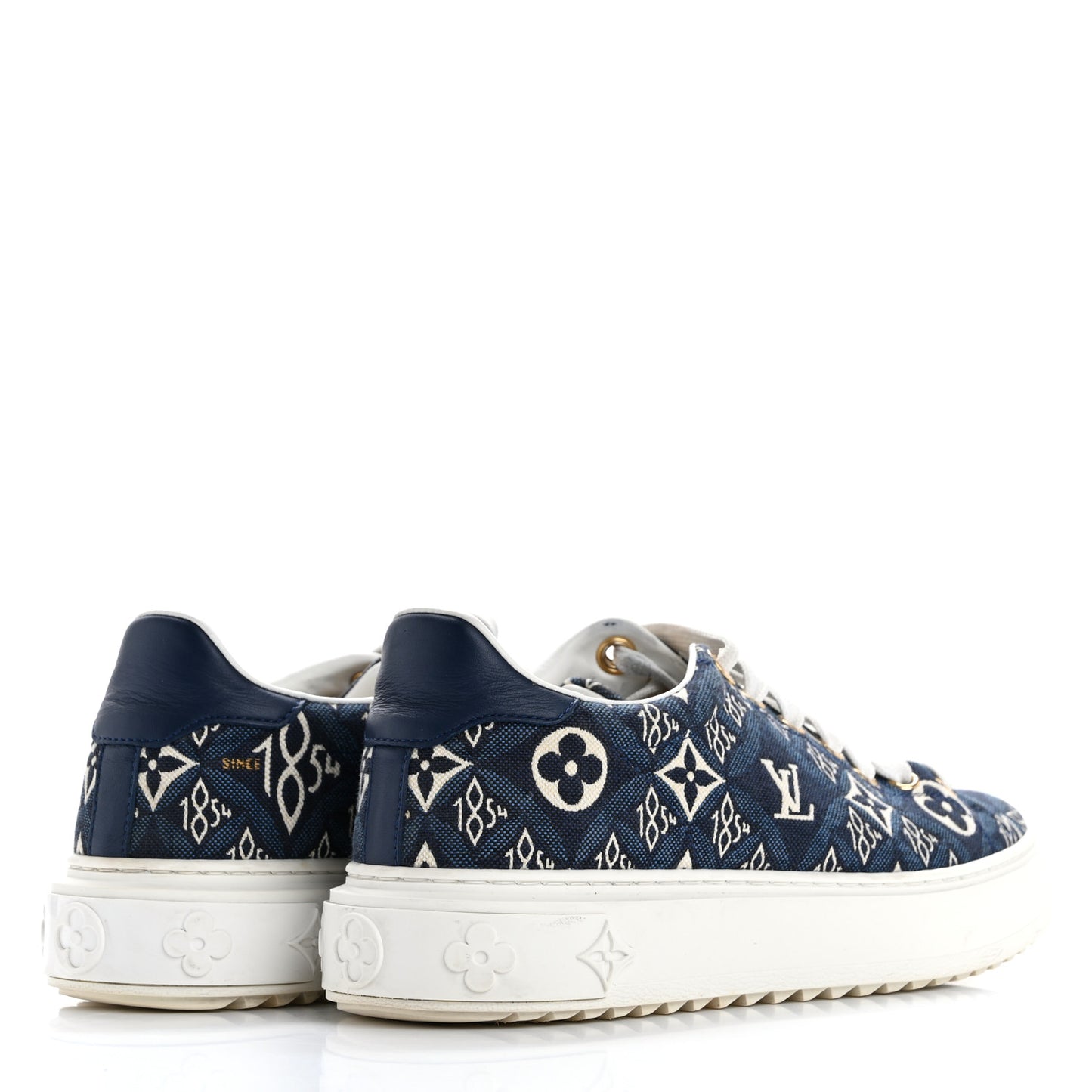 Jacquard Since 1854 Time Out Sneakers 36.5 Blue
