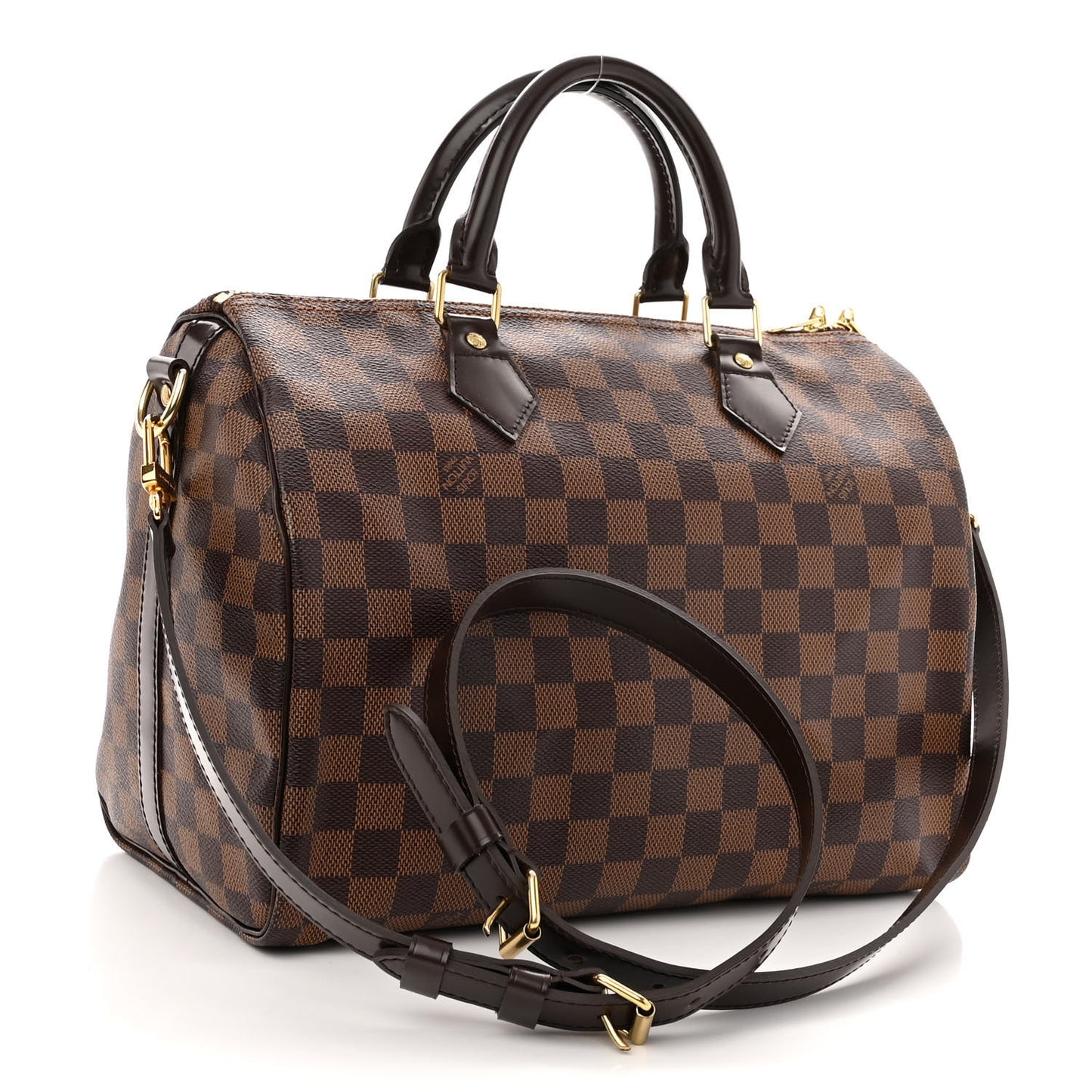 LOUIS VUITTON Damier Ebene Speedy Bandouliere 30