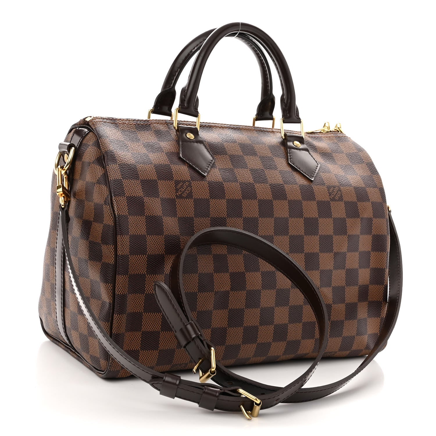 Louis Vuitton LOUIS VUITTON Damier Ebene Speedy Bandouliere 30 3 of 9