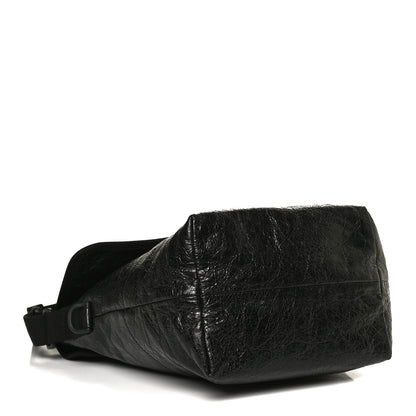 Balenciaga Agneau Arena Small Explorer Messenger Bag Black 4 of 10