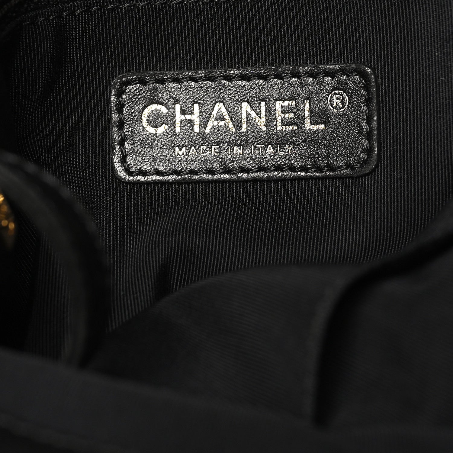 Chanel Calfskin Quilted Medium Chain Me Hobo Black 6 of 10