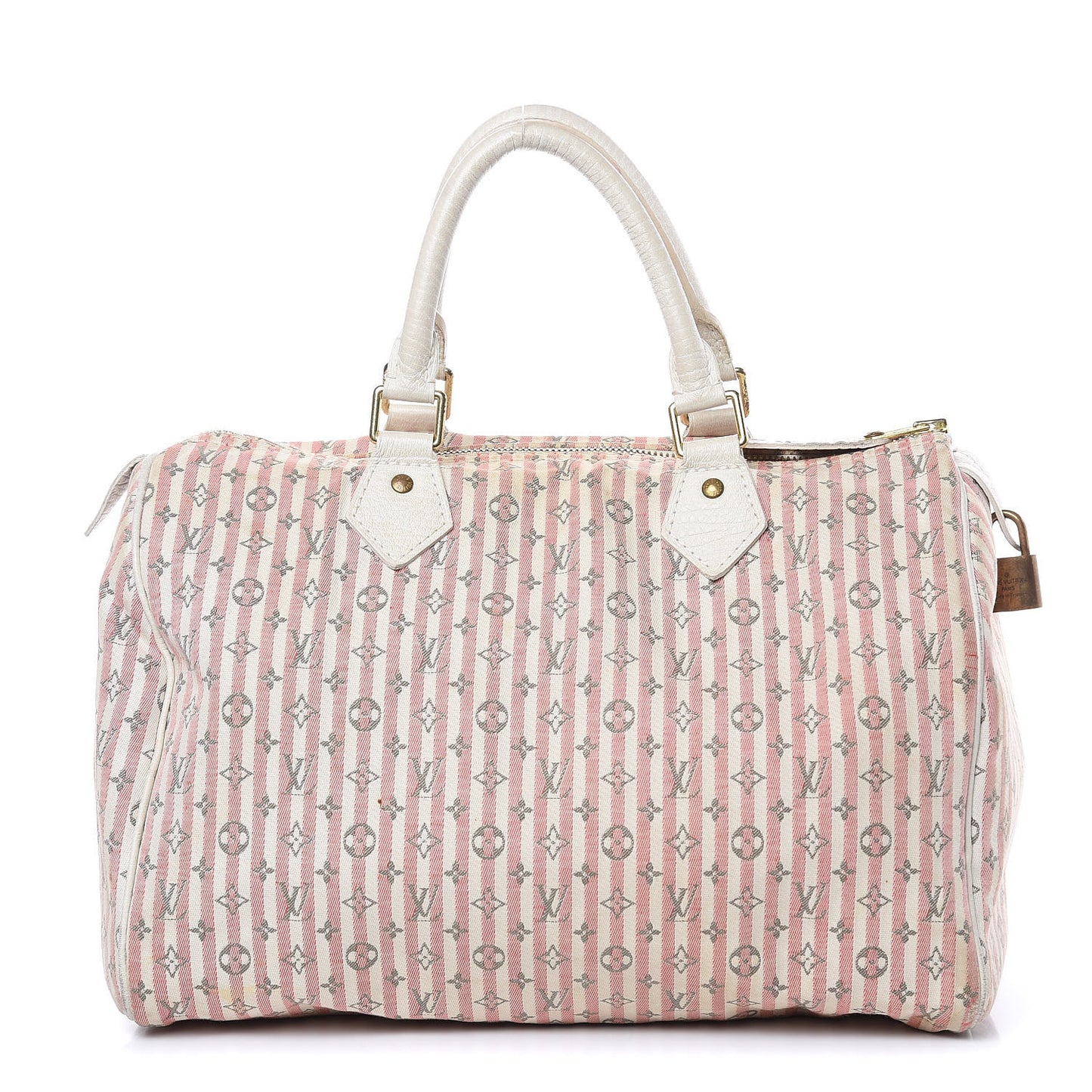 Mini Lin Croisette Speedy 30 Rouge