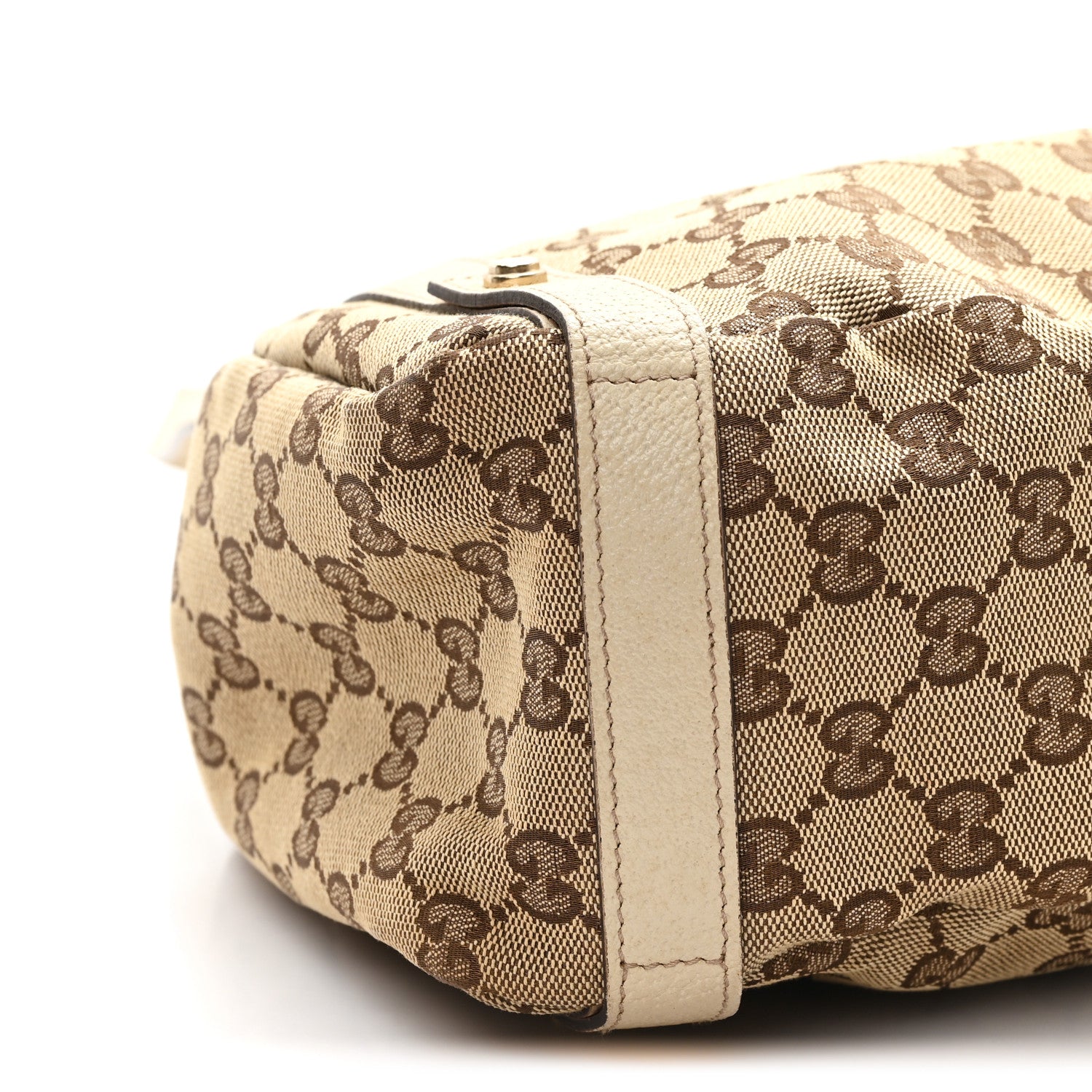 Gucci Monogram Medium Abbey Shoulder Bag Off White 9 of 10