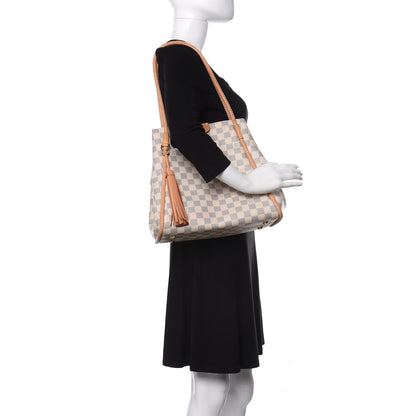 Louis Vuitton Damier Azur Propriano Rose Ballerine 2 of 11