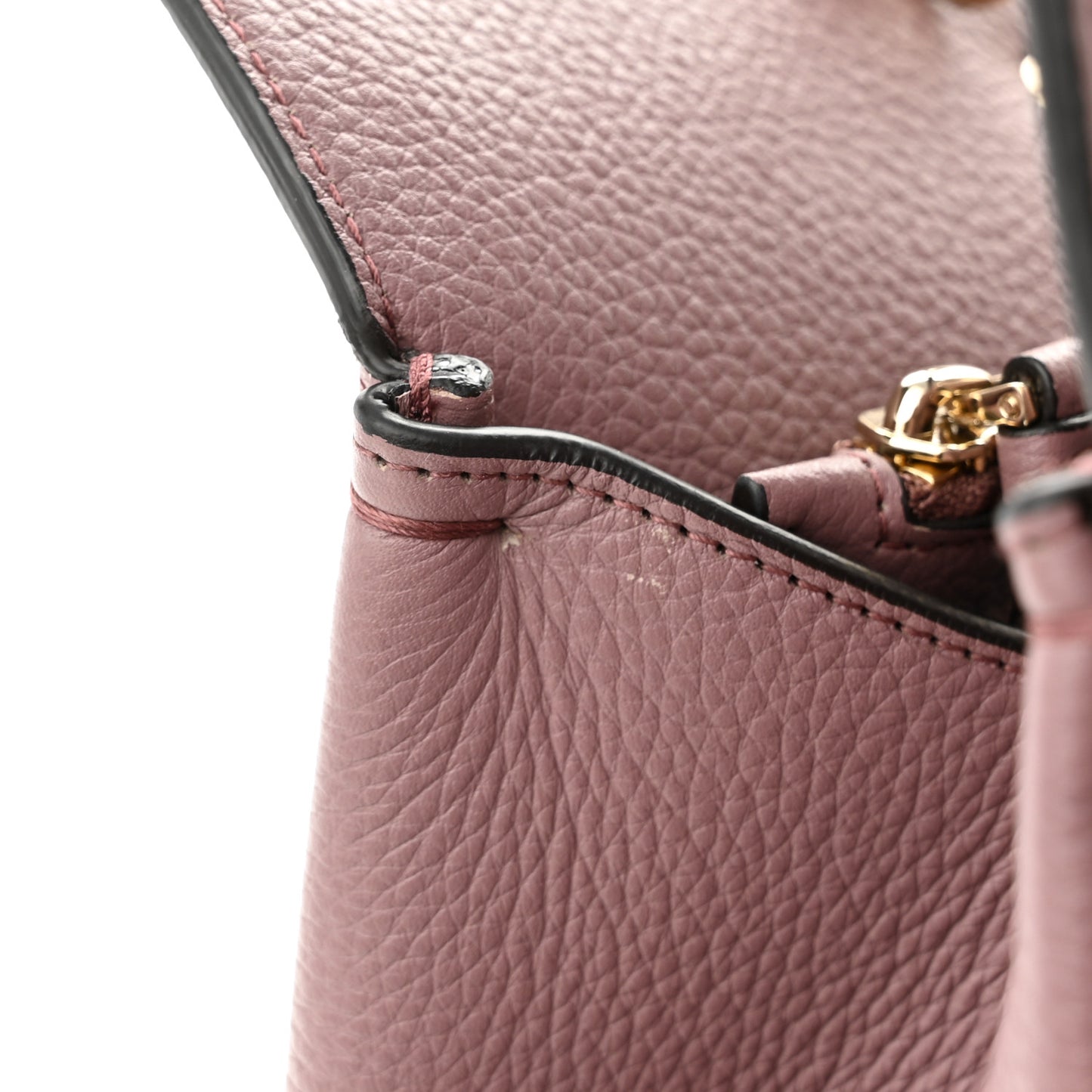 Calfskin Large Studio Bag Caraway Seed