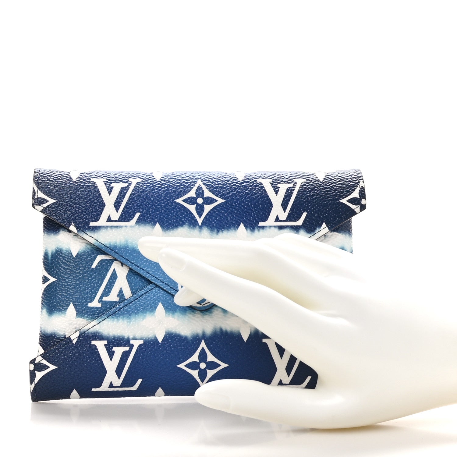 Louis Vuitton Monogram Escale Medium Kirigami Pochette Insert Blue 2 of 6