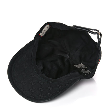 Gucci Monogram Web Baseball Hat M Black 4 of 7
