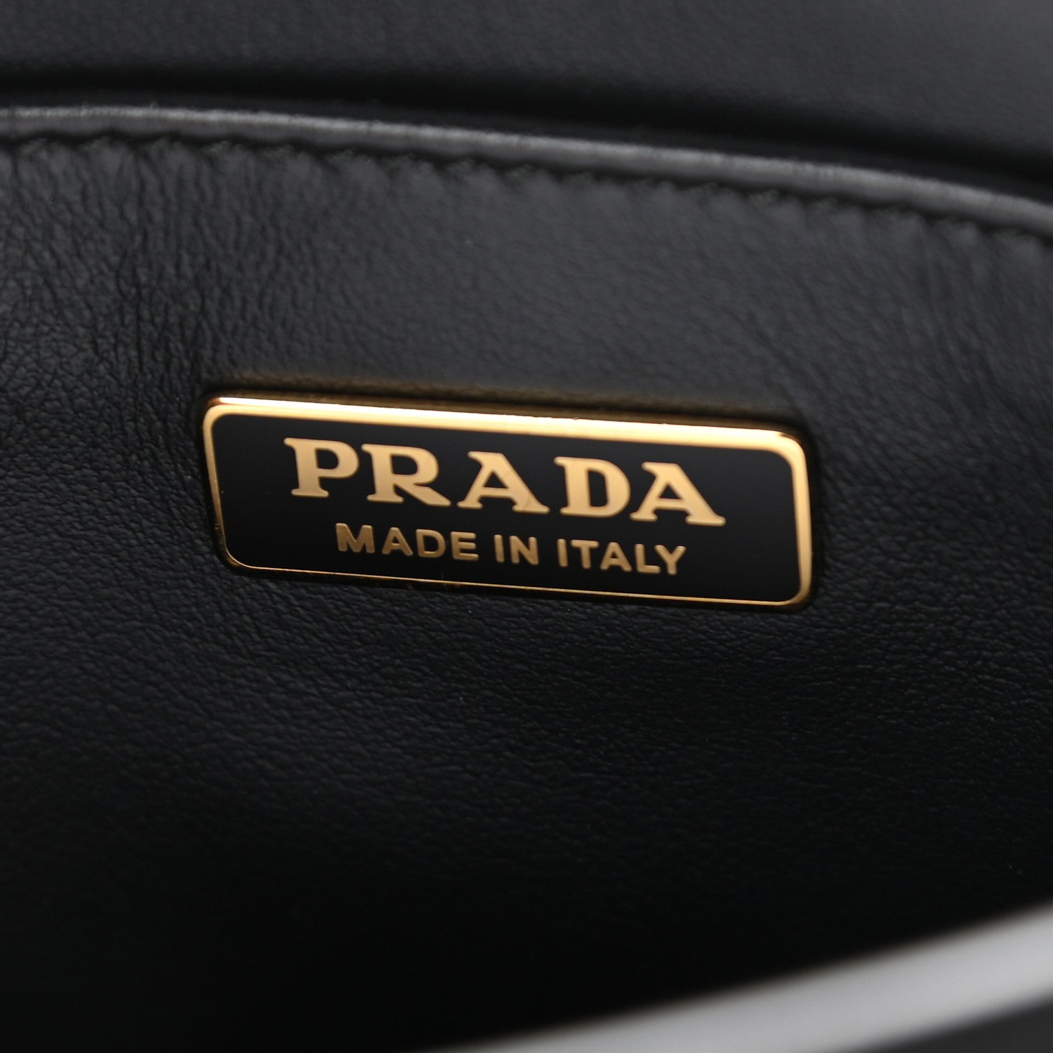 Prada Saffiano Lux Small Shoulder Bag Black 7 of 9