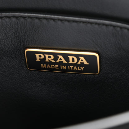 Prada Saffiano Lux Small Shoulder Bag Black 7 of 9