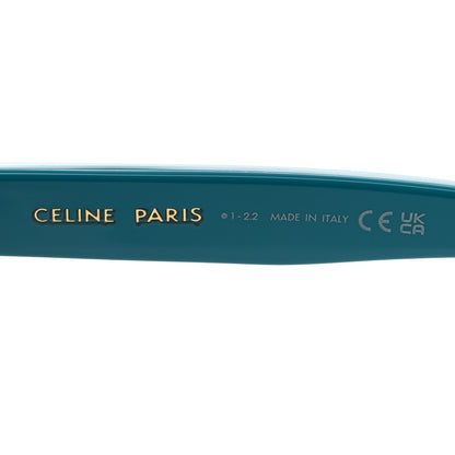 Celine Acetate Square Sunglasses CL40249U Blue 6 of 7