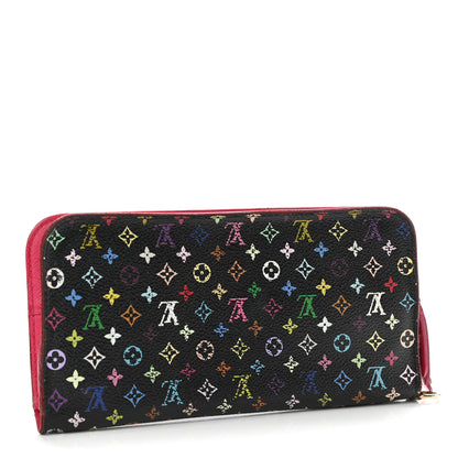 Louis Vuitton Monogram Multicolor Insolite Wallet Black Grenade 3 of 9