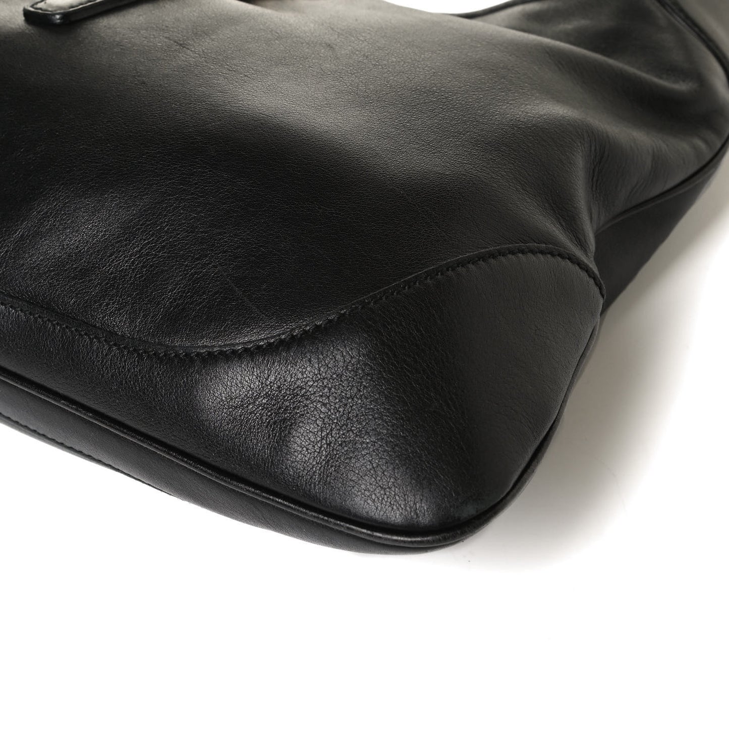 Calfskin Medium Jackie O Bouvier Hobo Black