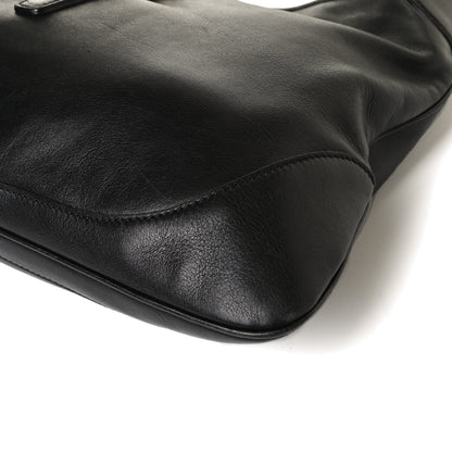 Gucci Calfskin Medium Jackie O Bouvier Hobo Black 11 of 12