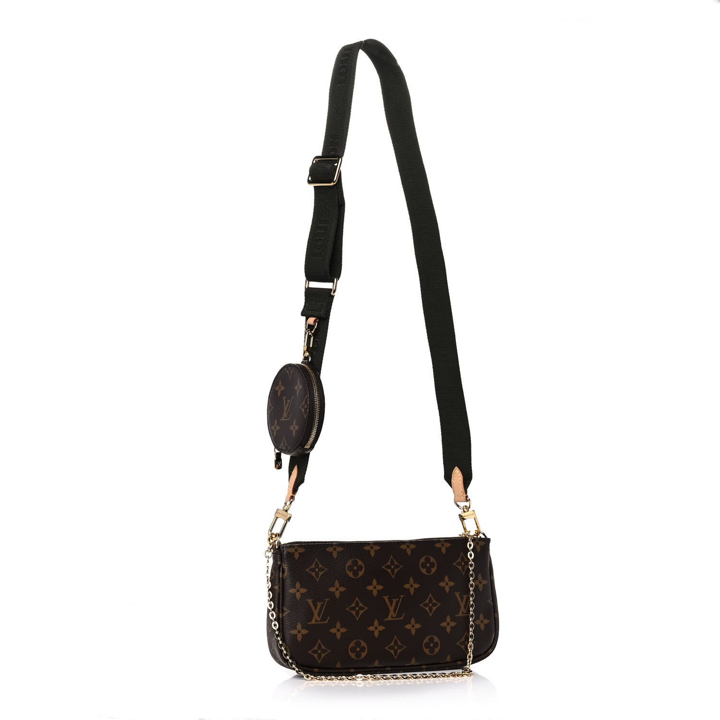 Monogram Multi Pochette Accessories Kaki