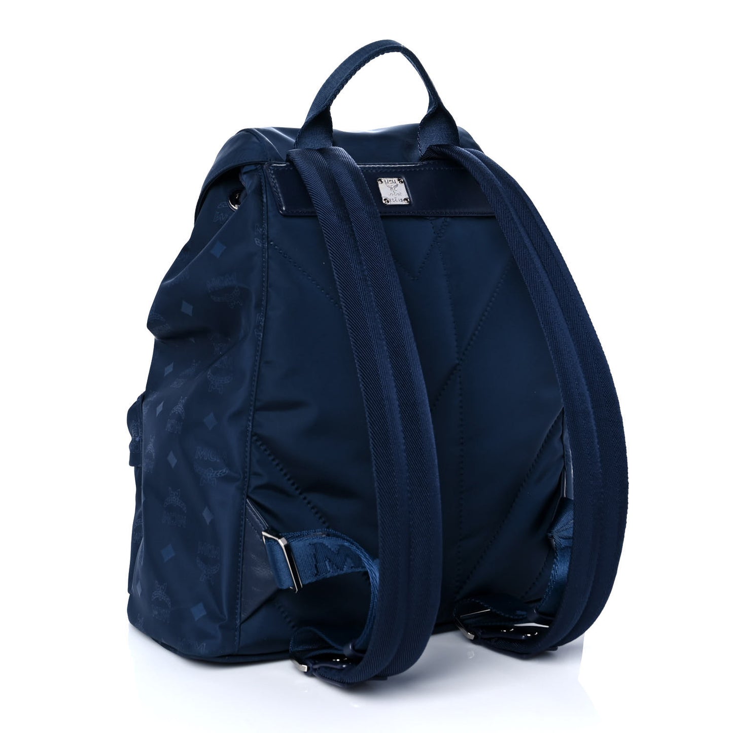 Nylon Monogram Small Tivitat Two-Pocket Backpack Blue