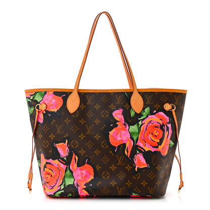 Louis Vuitton Monogram Roses Neverfull MM 1 of 10