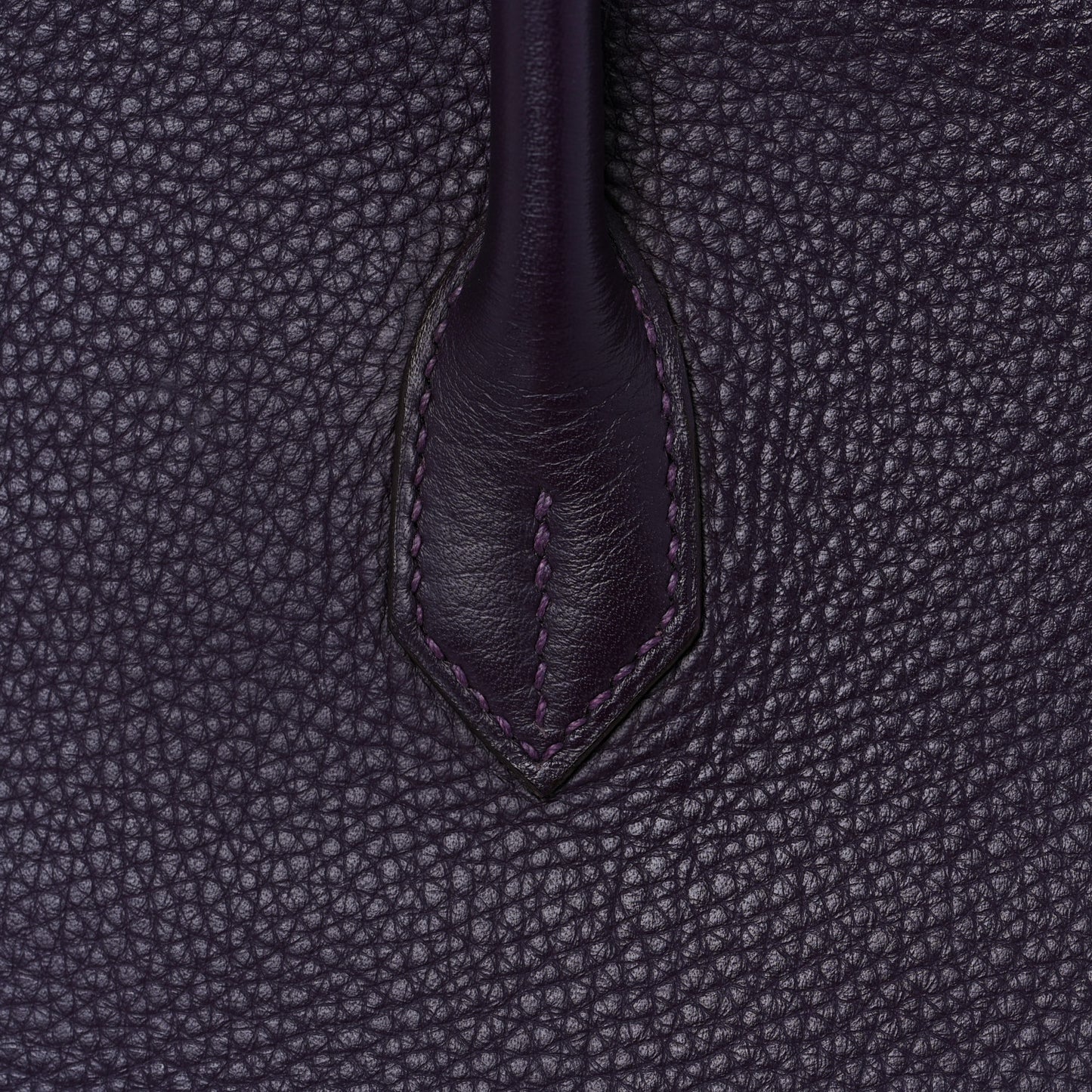 Taurillon Clemence Birkin 40 Raisin
