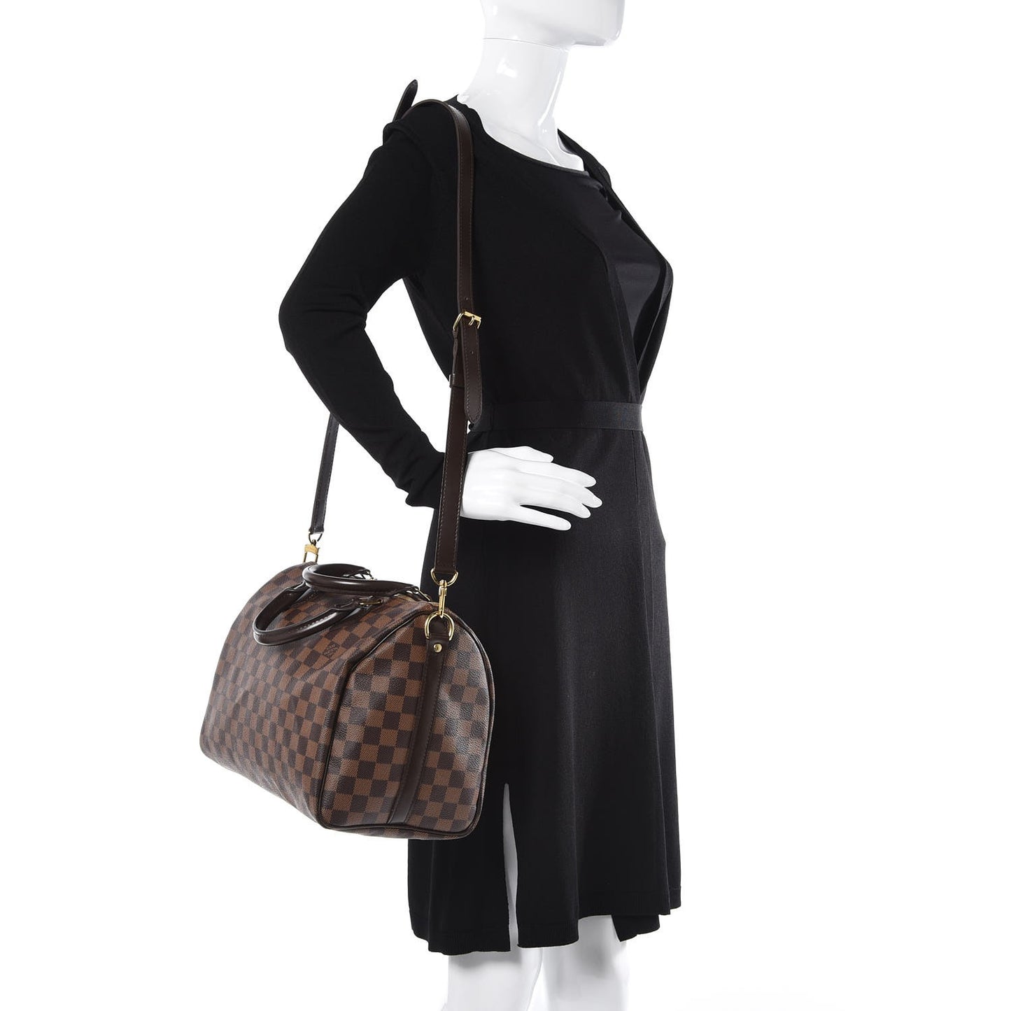 Damier Ebene Speedy Bandouliere 30