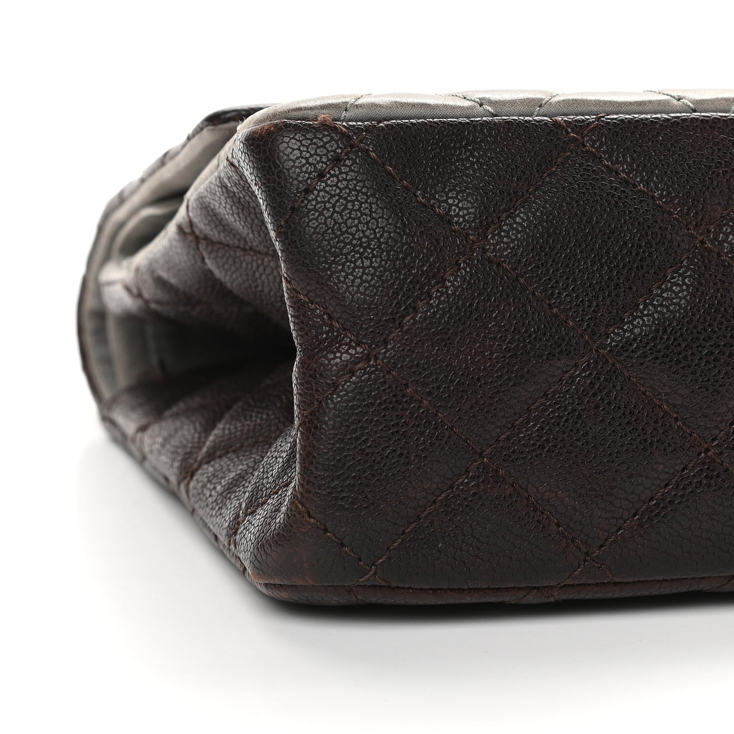 Caviar Iridescent Calfskin 2.55 Reissue 226 Flap Brown Grey