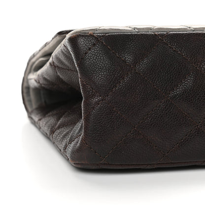 Chanel Caviar Iridescent Calfskin 2.55 Reissue 226 Flap Brown Grey 8 of 9