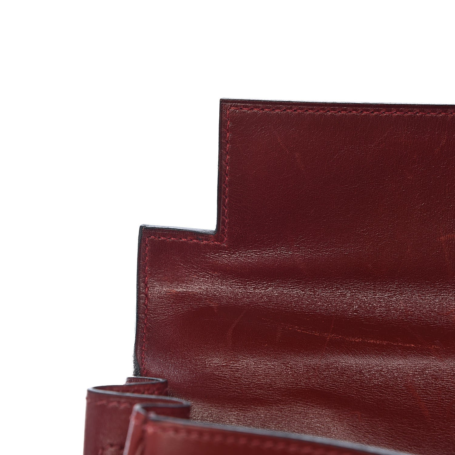 Hermes Box Kelly Retourne 28 Rouge H 42 of 48