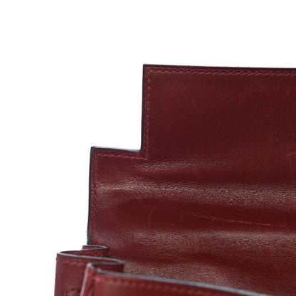 Hermes Box Kelly Retourne 28 Rouge H 42 of 48