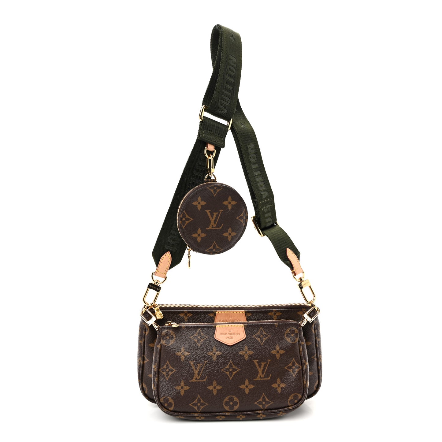 Monogram Multi Pochette Accessories Kaki