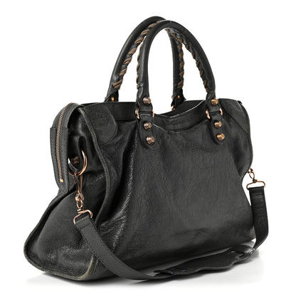 Balenciaga Agneau Giant 12 Rose Gold Hardware City Gris Tarmac 4 of 12
