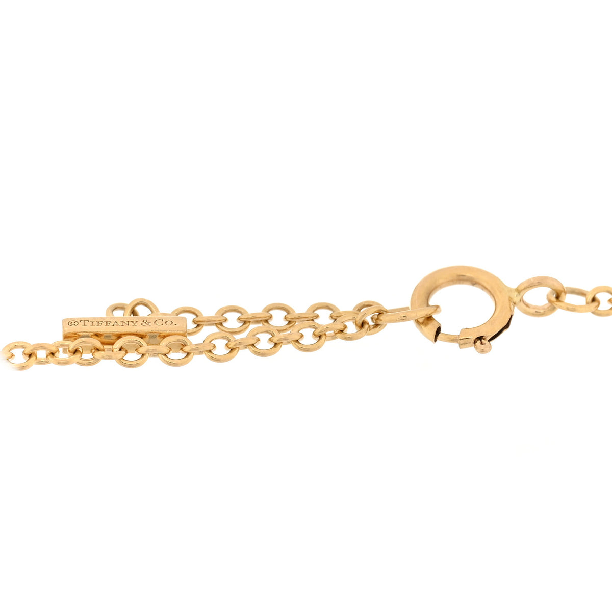 18K Yellow Gold Mini T Smile Bracelet