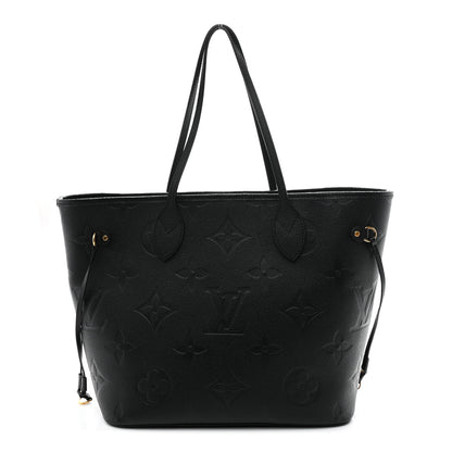 Louis Vuitton Empreinte Monogram Giant Neverfull MM Black Black 1 of 12