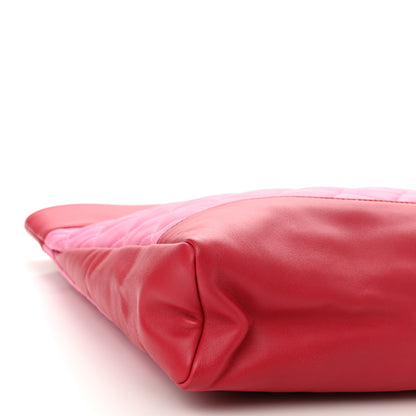 Chanel Lambskin Quilted Large 31 Shopping Bag Pink Light Red 9 of 10