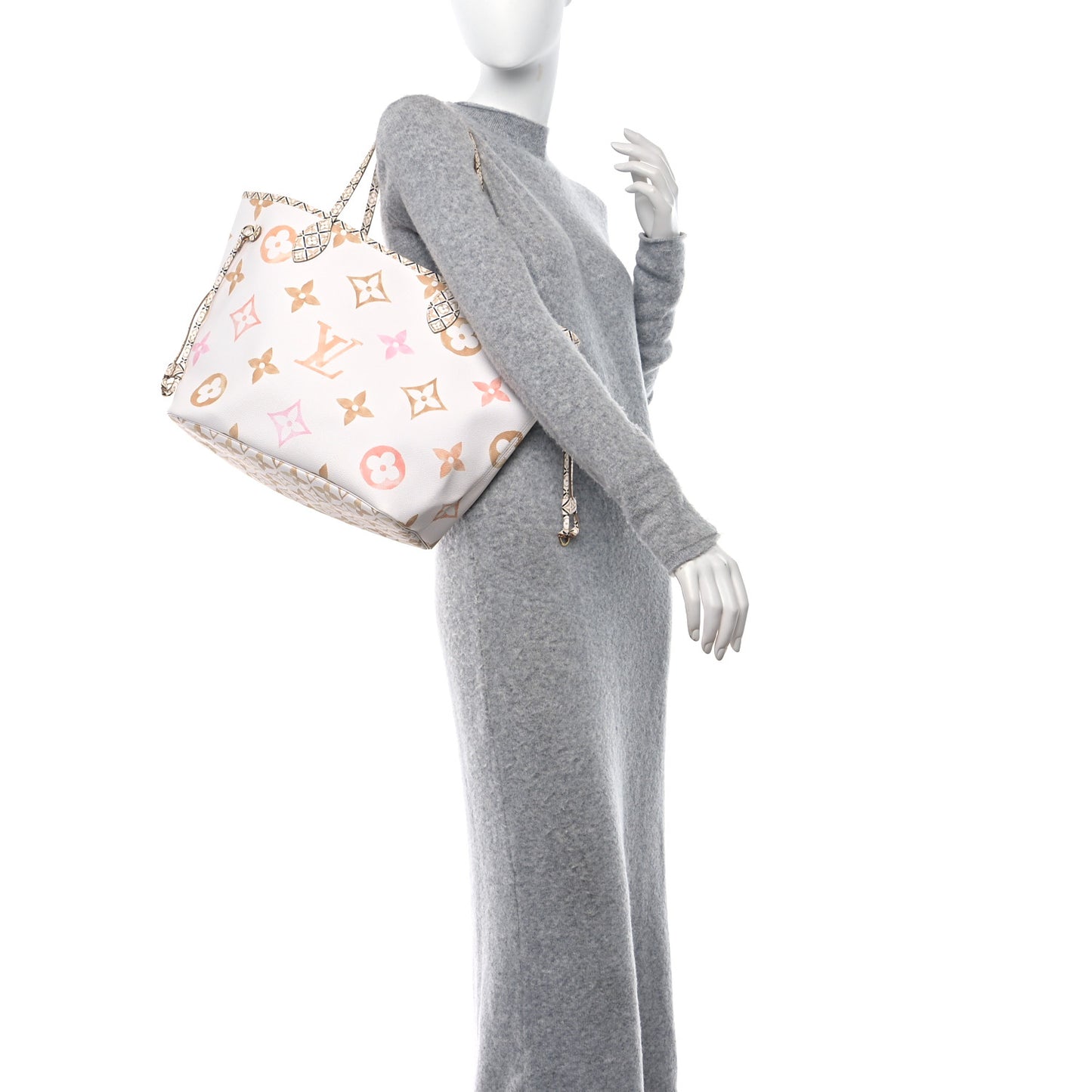 Monogram Giant By The Pool 2.0 Neverfull MM Beige