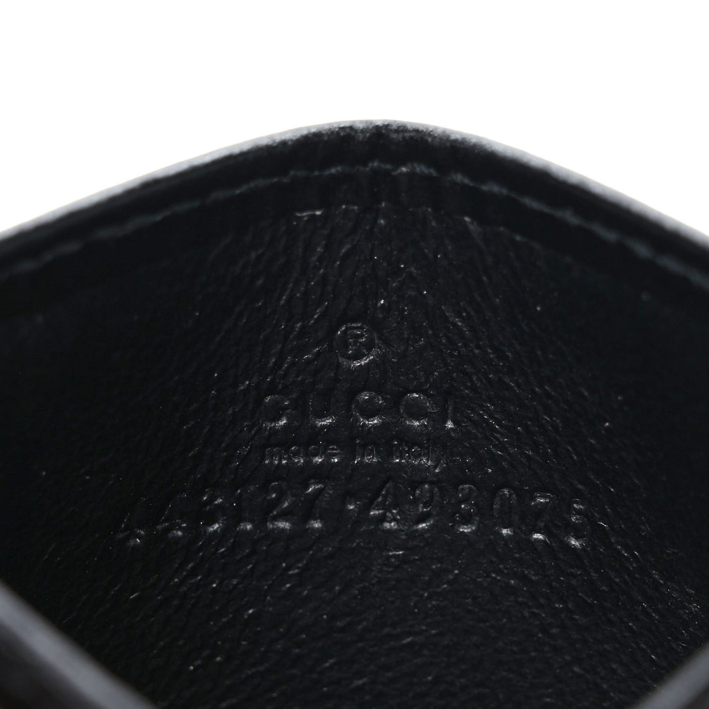 Calfskin Matelasse GG Marmont Card Holder Black