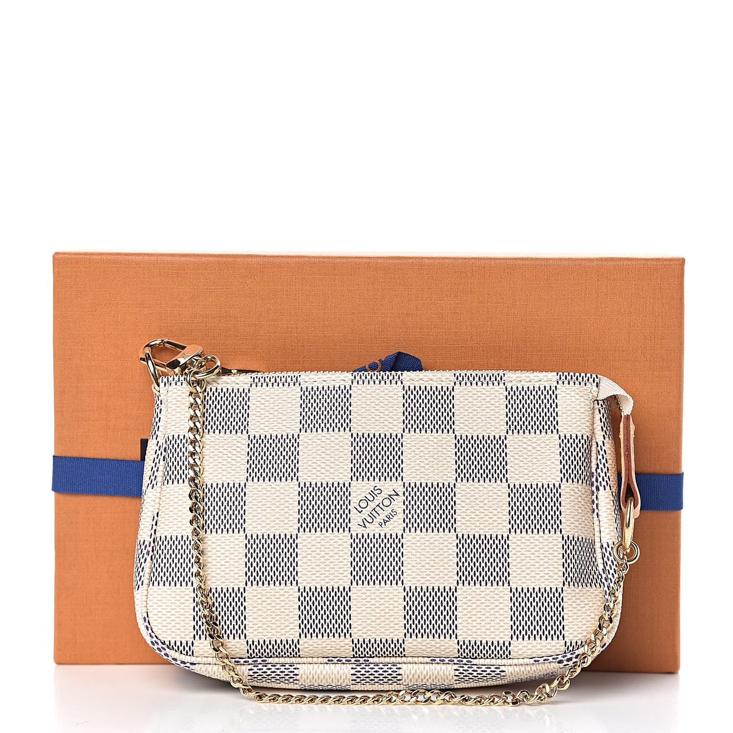 Louis Vuitton Damier Azur Mini Pochette Accessories 8 of 8