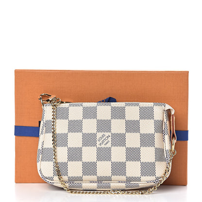 Louis Vuitton Damier Azur Mini Pochette Accessories 8 of 8