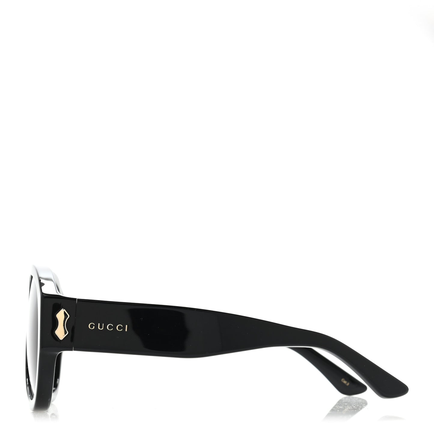 Acetate Aviator Sunglasses GG0668S Black