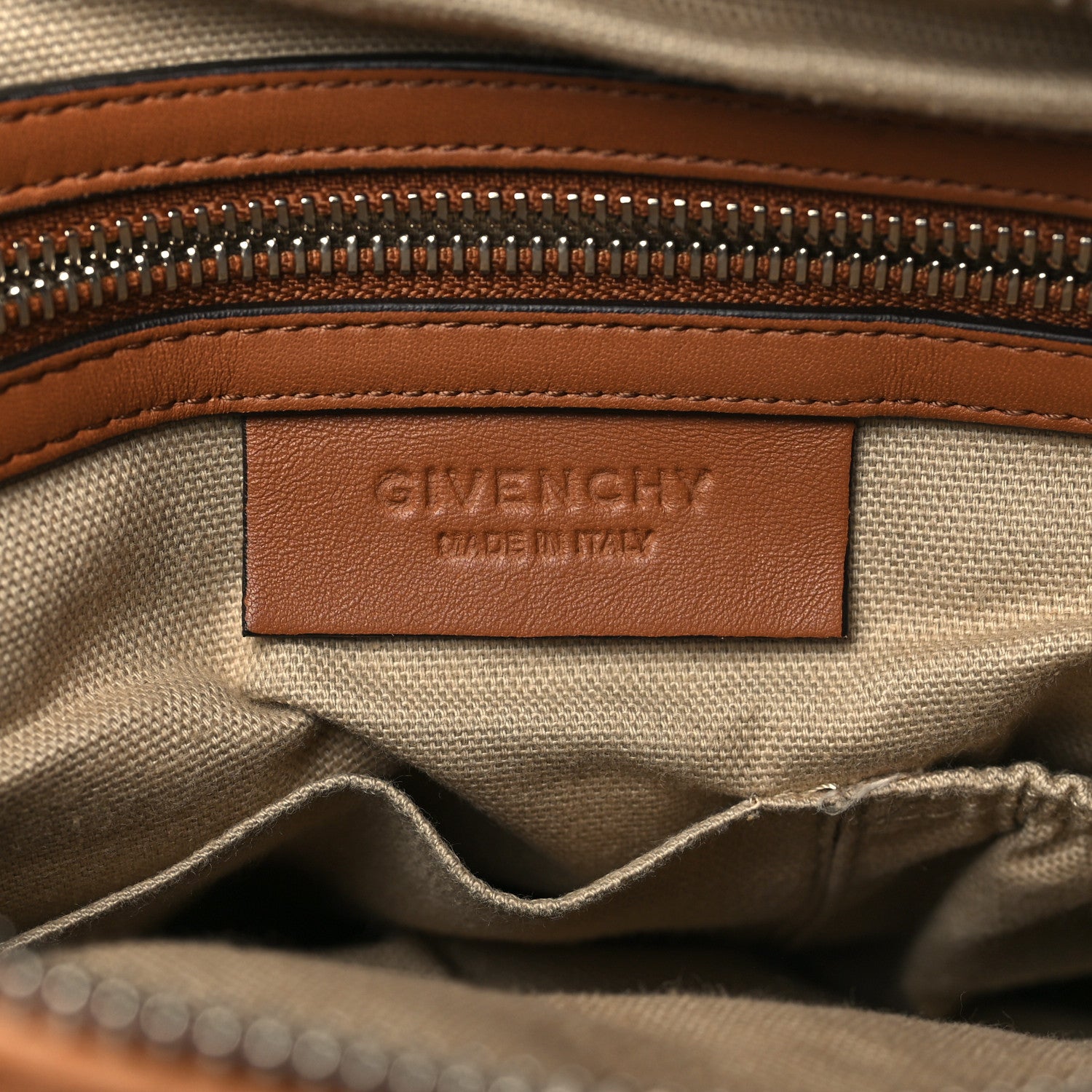 Givenchy Tumbled Sheepskin Medium Pandora Cigare 6 of 9