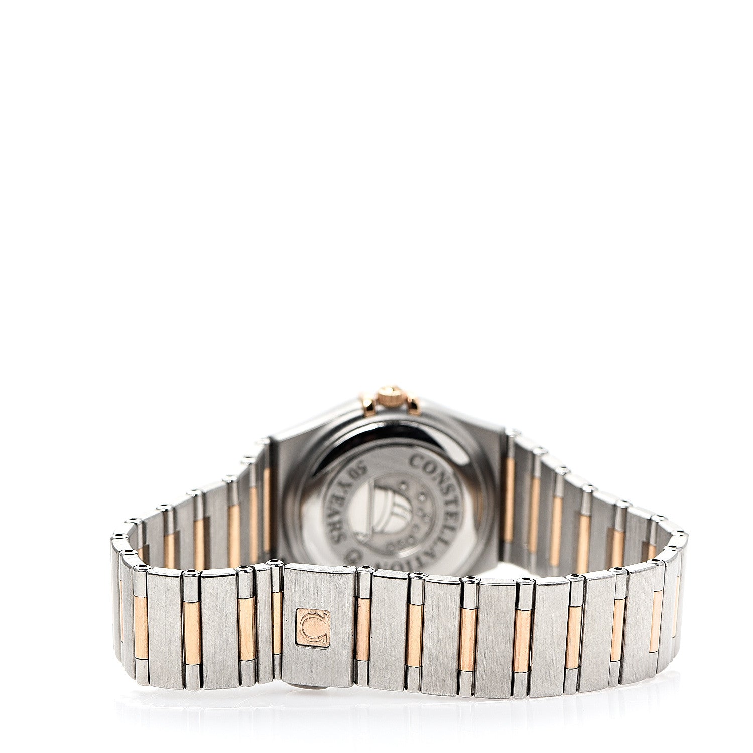Omega Stainless Steel 18K Red Gold Diamond Bezel Mother of Pearl 27mm Constellation Automatic Watch 1398.75 3 of 5