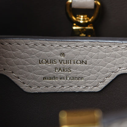 Louis Vuitton Taurillon Capucines PM Galet 7 of 8