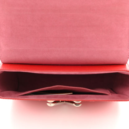 Louis Vuitton Epi Twist Shoulder Bag MM Coquelicot 7 of 14