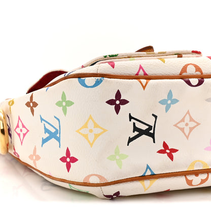 Louis Vuitton Monogram Multicolor Lodge PM White 8 of 9