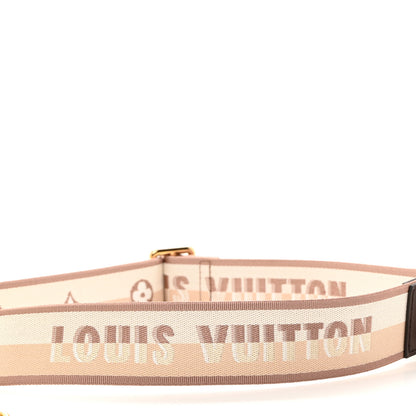 Louis Vuitton LOUIS VUITTON Jacquard Speedy Bandouliere 20 Shoulder Strap Beige Brown 3 of 4