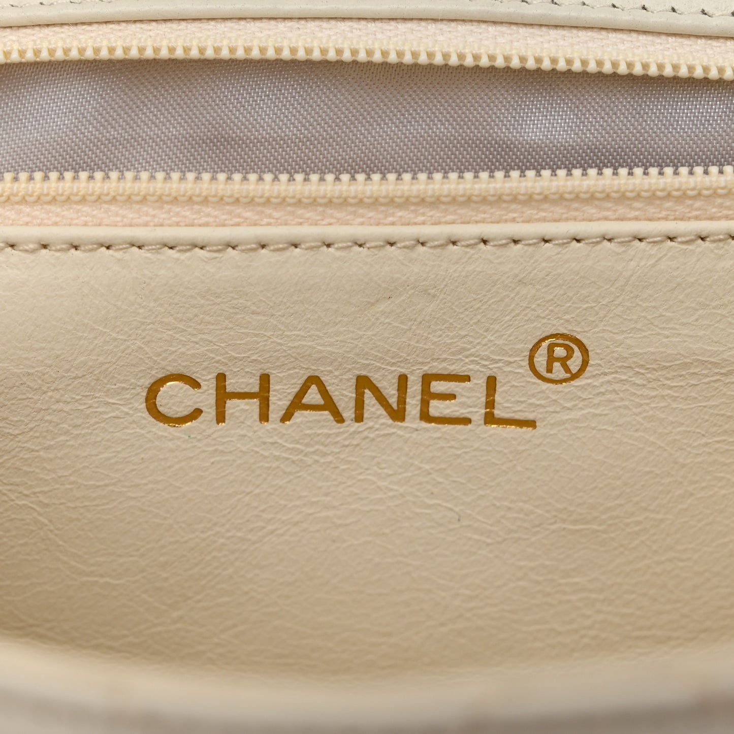 Lambskin Quilted Tassel Flap White
