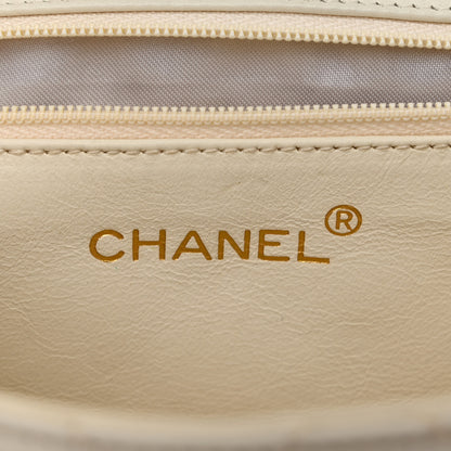 Chanel Lambskin Quilted Tassel Flap White 6 of 11