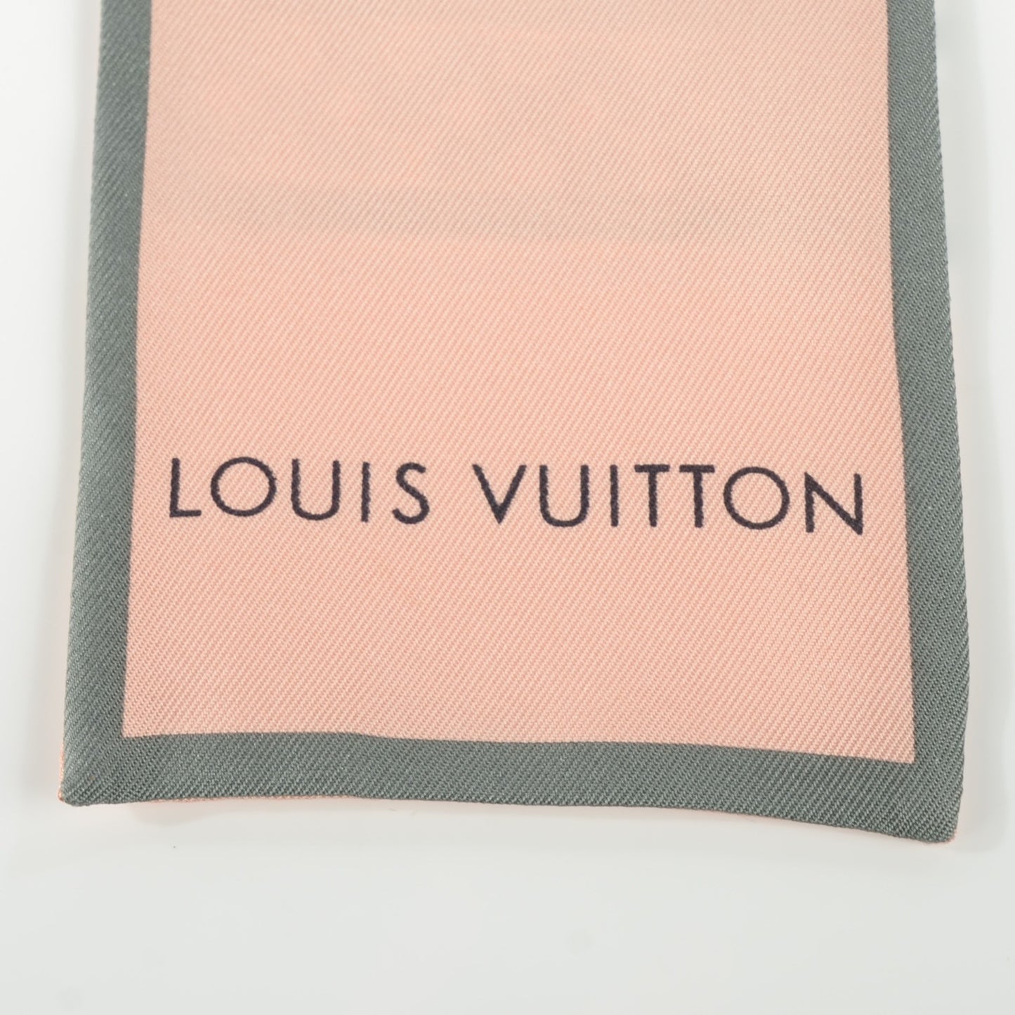 Silk Monogram Trunks Bandeau Rose Poudre