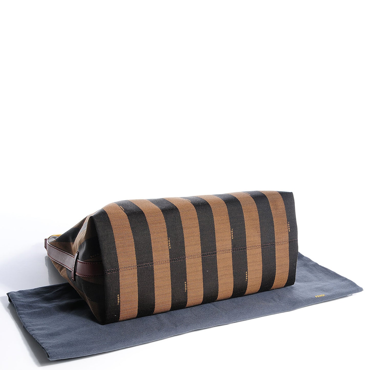 Pequin Cuoio Vegetale Large Hobo Tobacco Black Cuoio