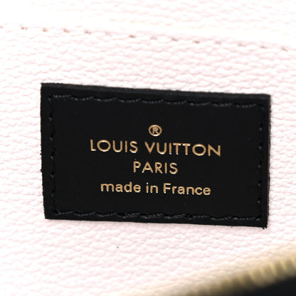 Louis Vuitton Monogram Giant Crafty Cosmetic Pouch Crème Caramel 6 of 11