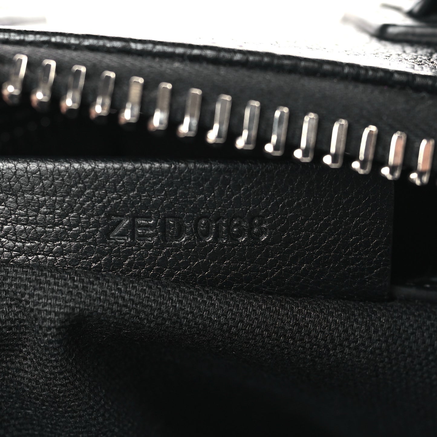 Sugar Goatskin Mini Antigona Black