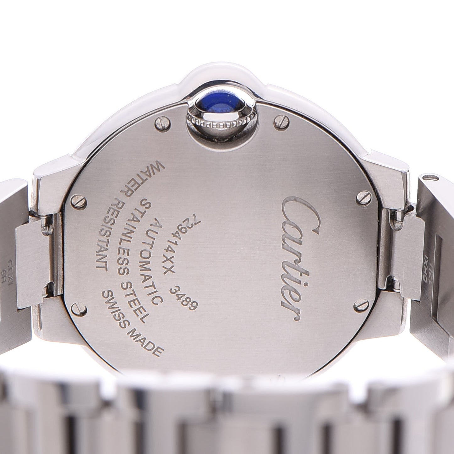 Stainless Steel 33mm Ballon Bleu De Automatic Watch